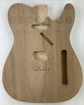 Body Paulownia, preshaped 1-pc. Tele, light-weight - 1.182gr
